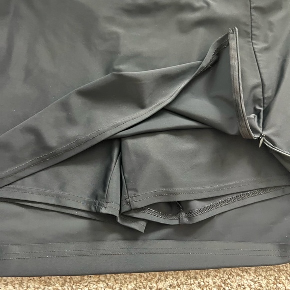 Women's Black Athletic Shorts - Picture 2 of 5